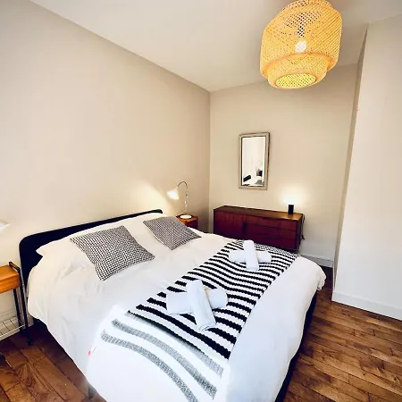 Apartamento Le Jakadi, Townhouse, Center Rennes